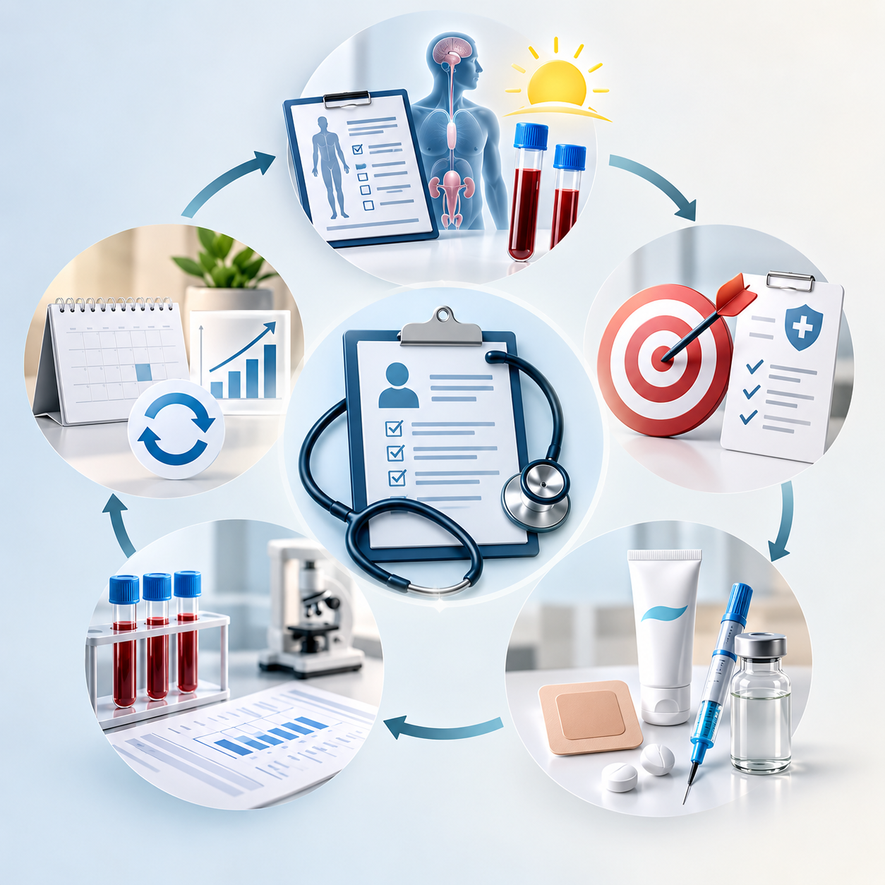 A personalized wellness consultation