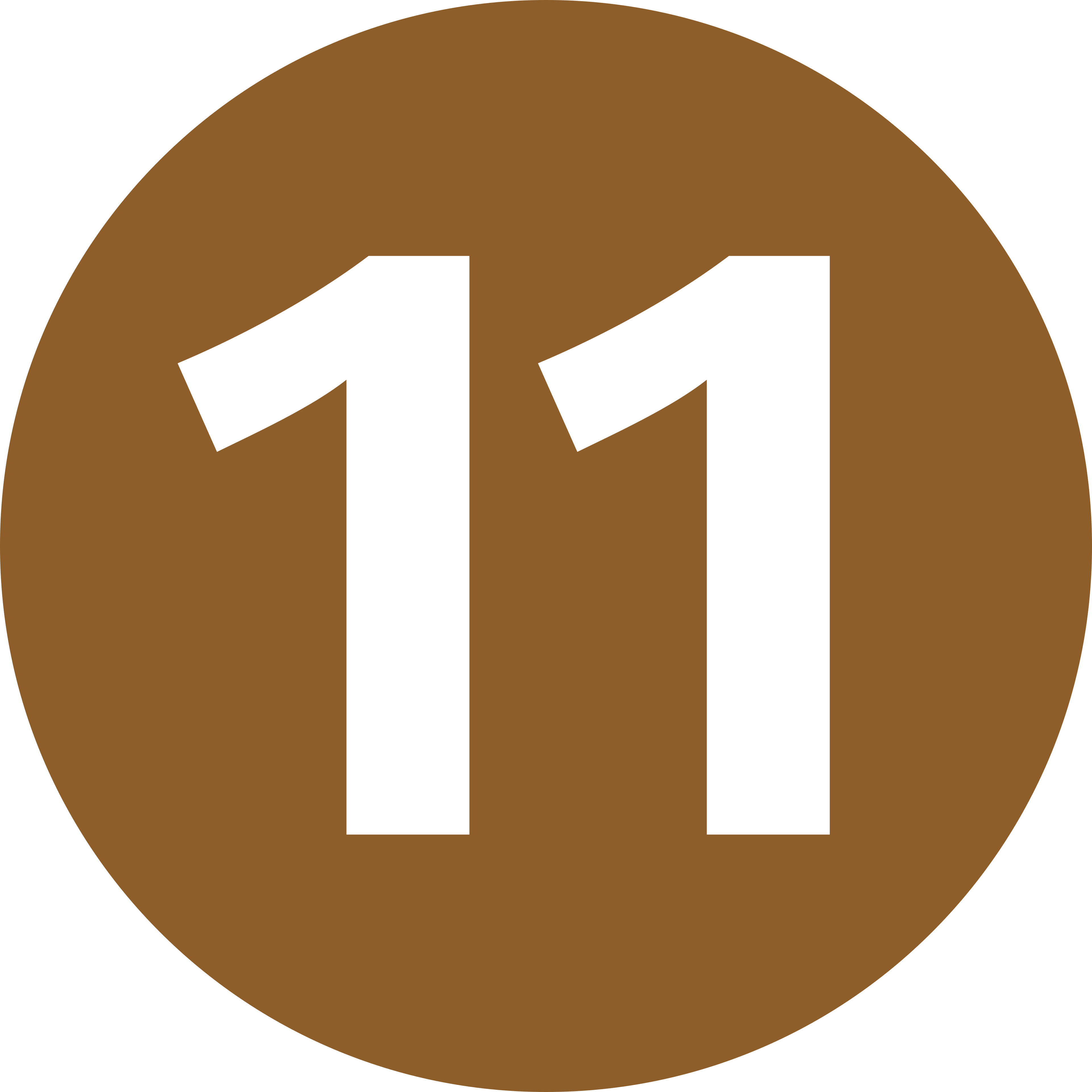 Logo de la ligne 11 du métro de Paris, station Châtelet à proximité de l'Hôtel Crayon