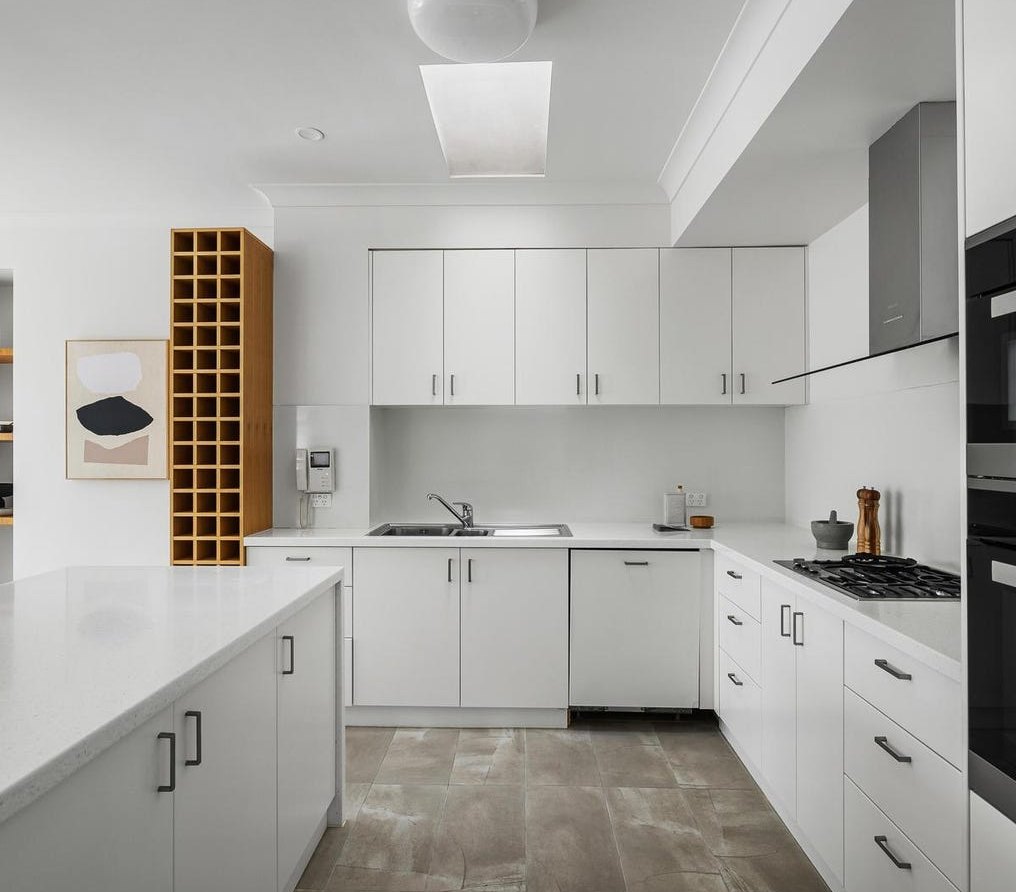 Kitchen in the Malvern home