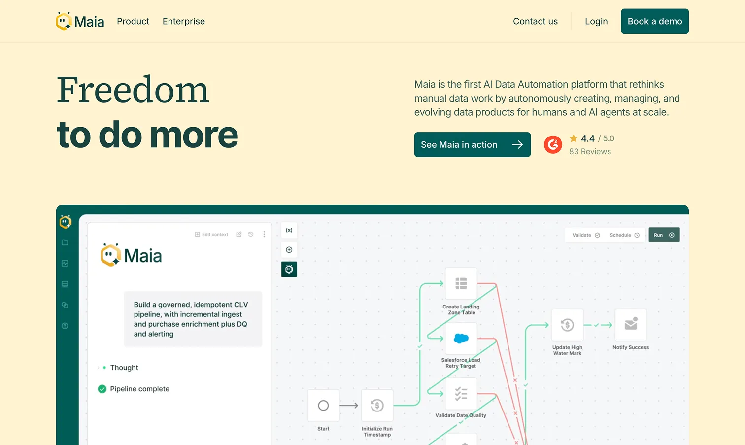 Portfolio landing screen image