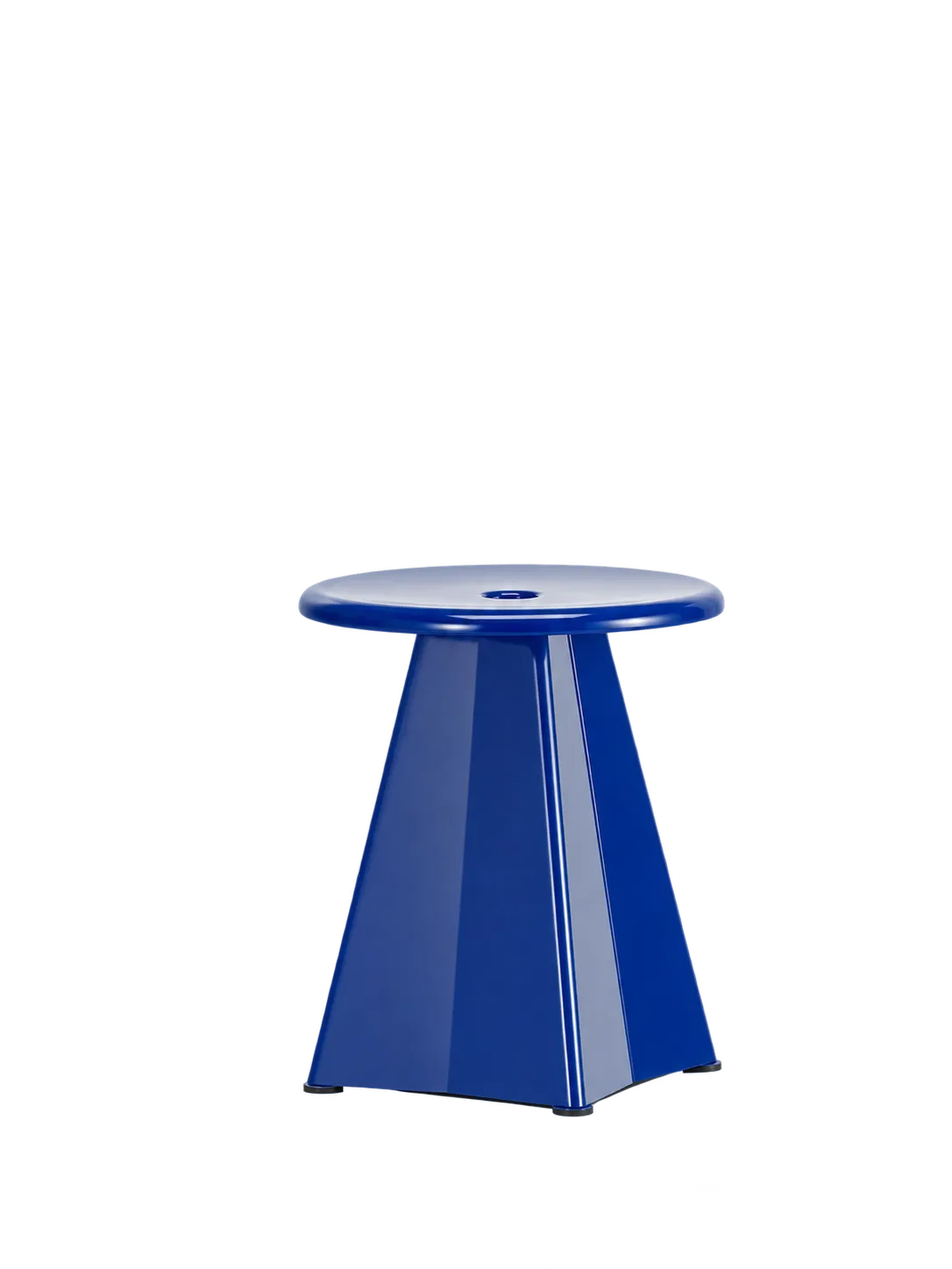 Tabouret Métallique Color: Bleu Marcoule
