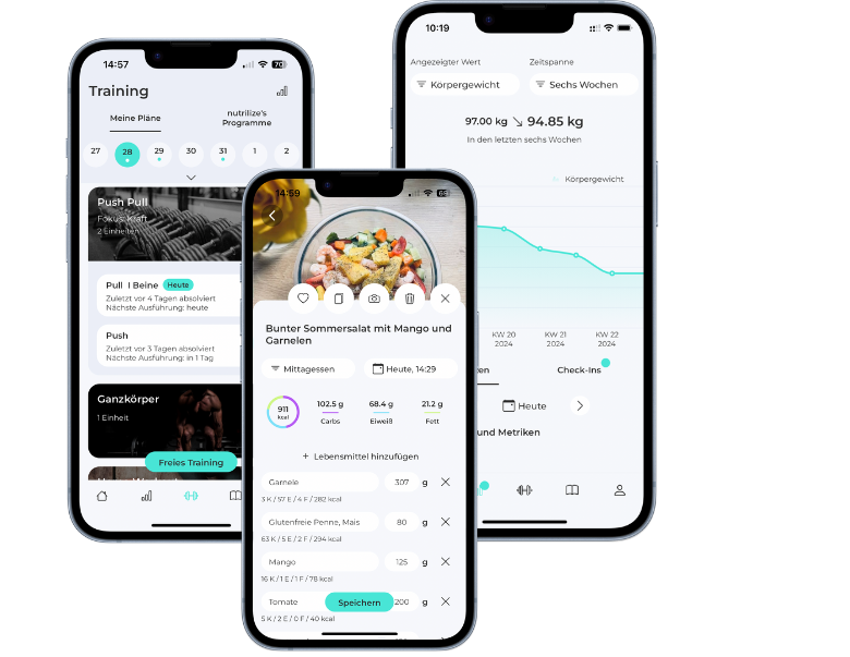 mamamoves App mit Trainingsplan und Ernährungstracking