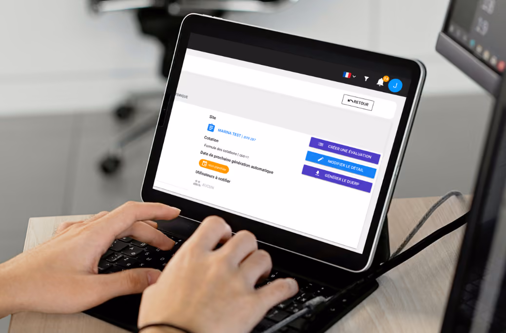 Module DUERP de la solution Deemply