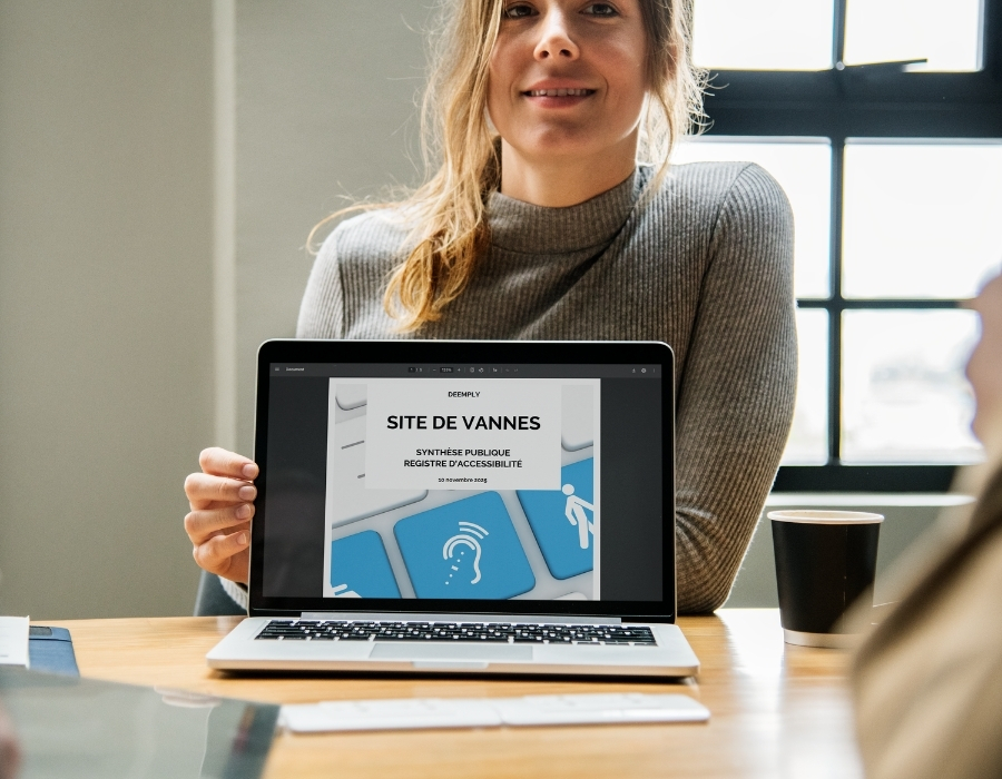 Conformité et traçabilité garanties avec le registre d'accessibilité ERP Deemply