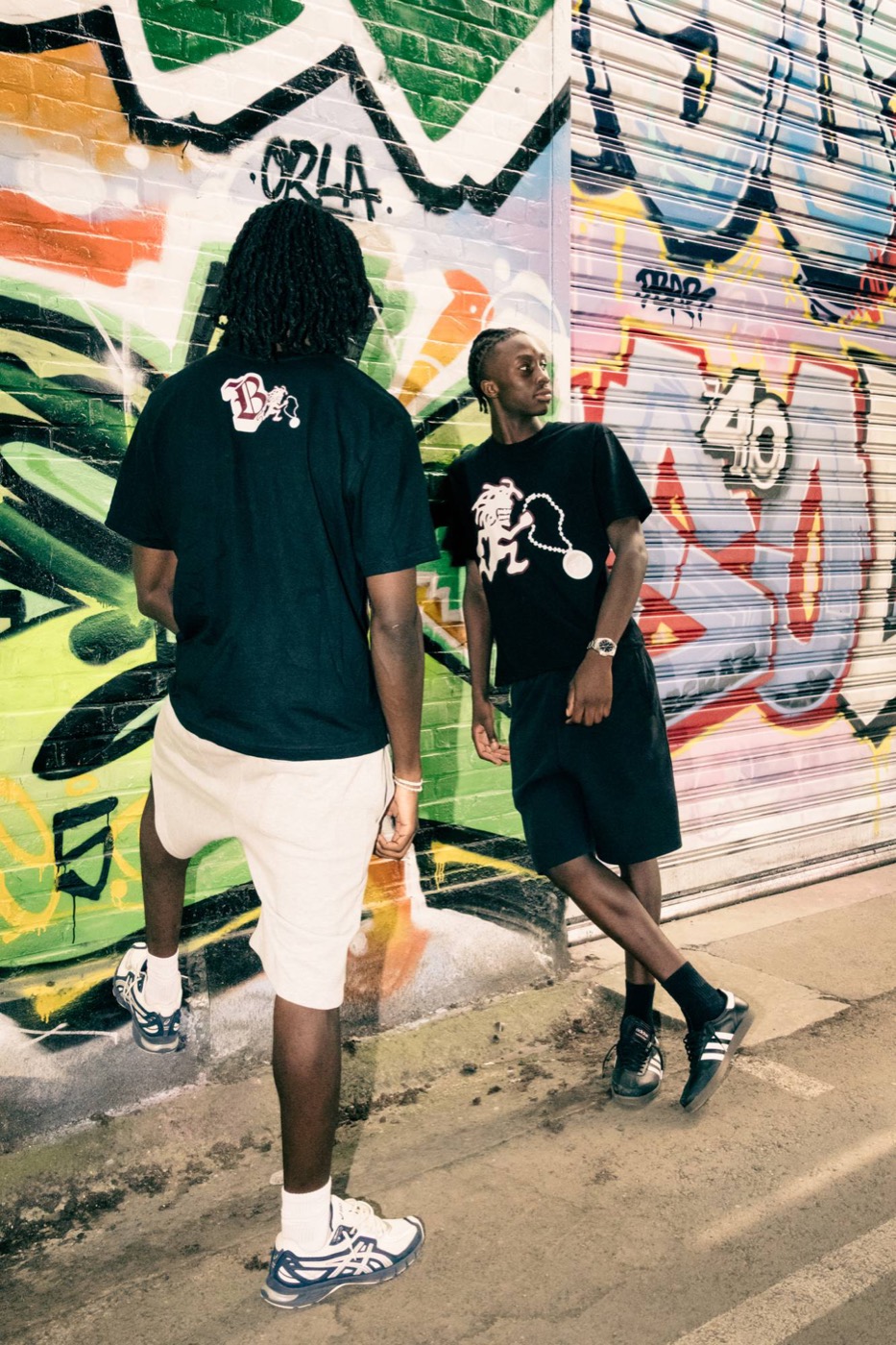 Dos du t-shirt noir