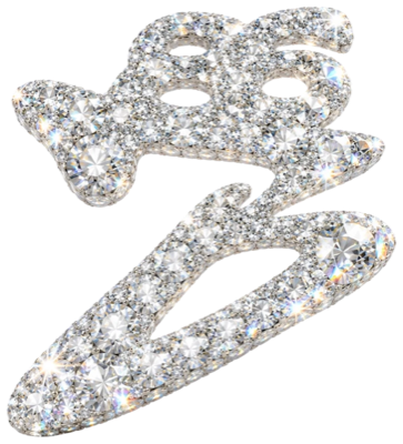 Pendentif BHÉTÉ86 serti de diamants