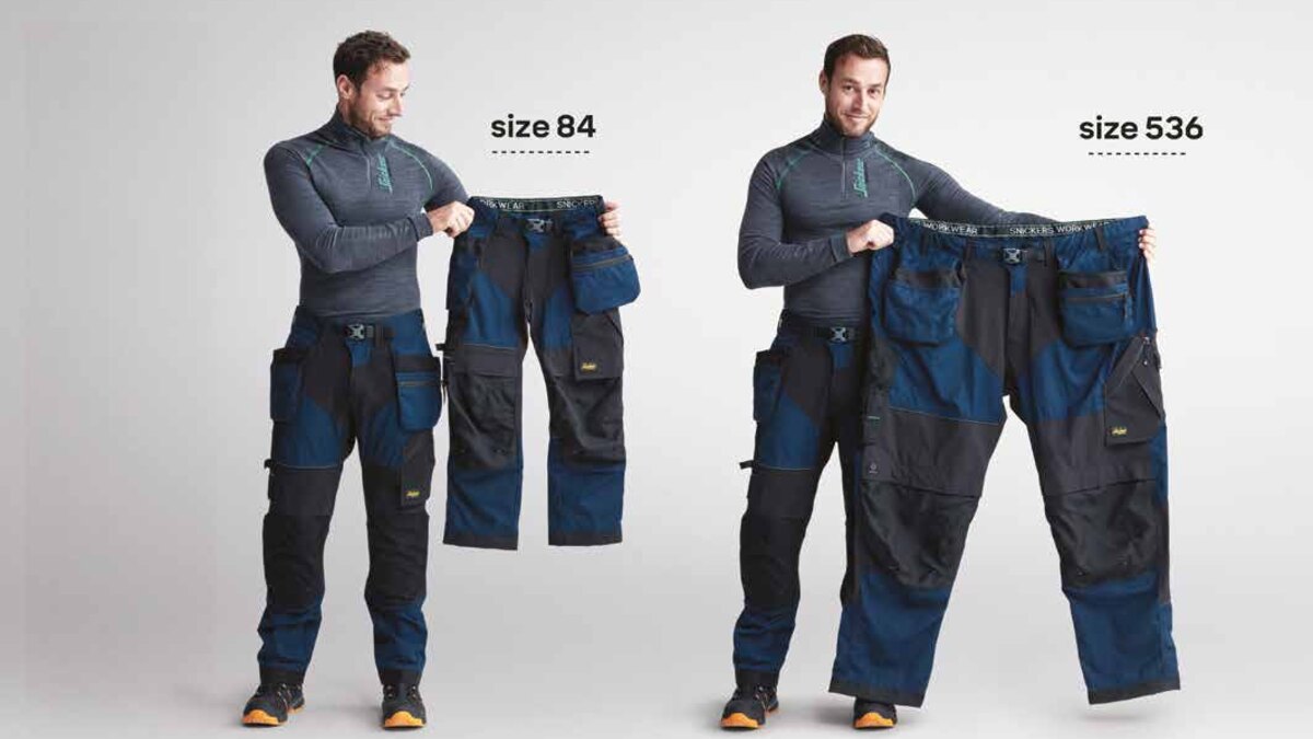 Robuste Snickers Workwear Arbeitshosen für harte Einsätze