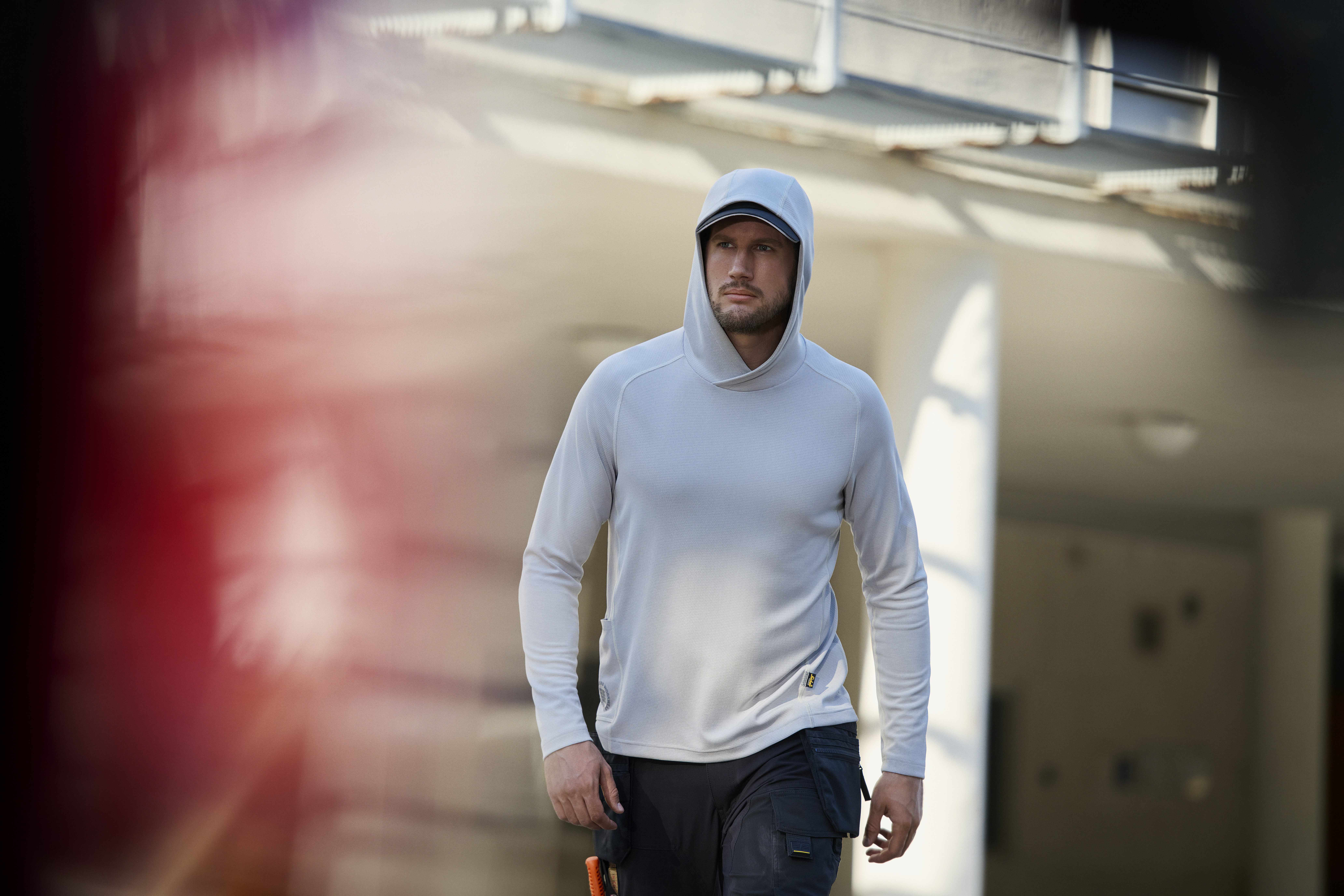 Schwarzer Snickers Workwear Hoodie 2022