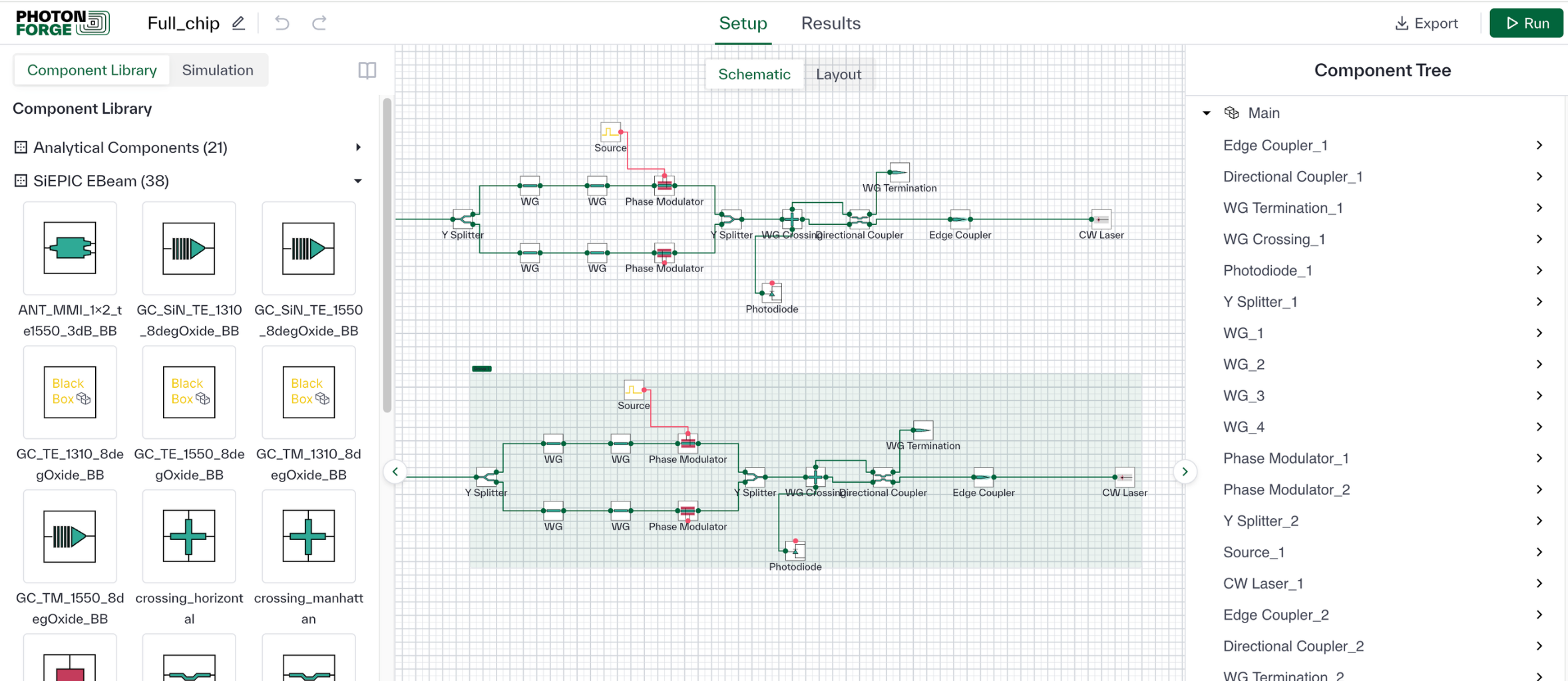 Photonic Canvas GUI