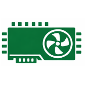 GPU computational power icon