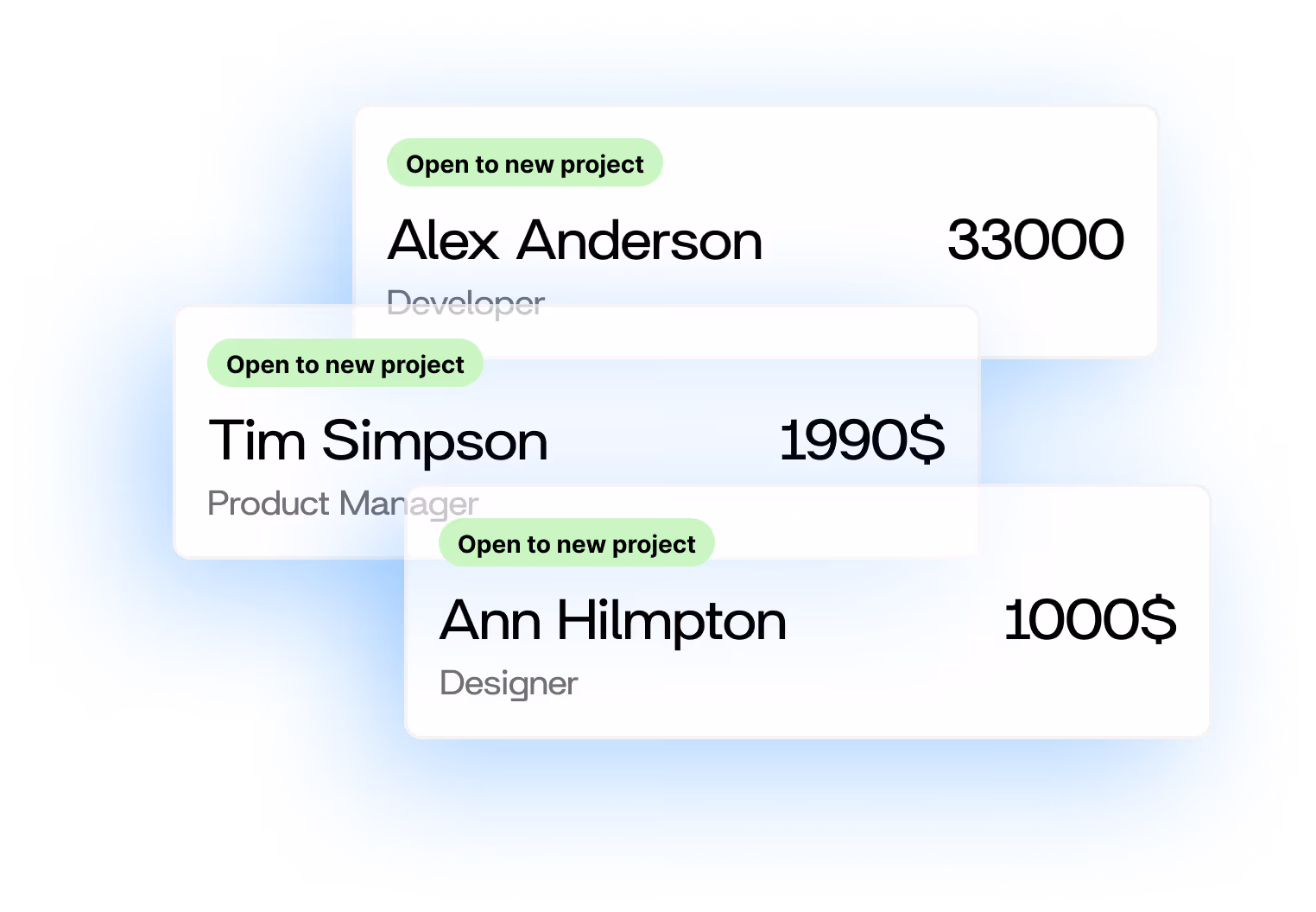 Illustration of a candidate shortlist
