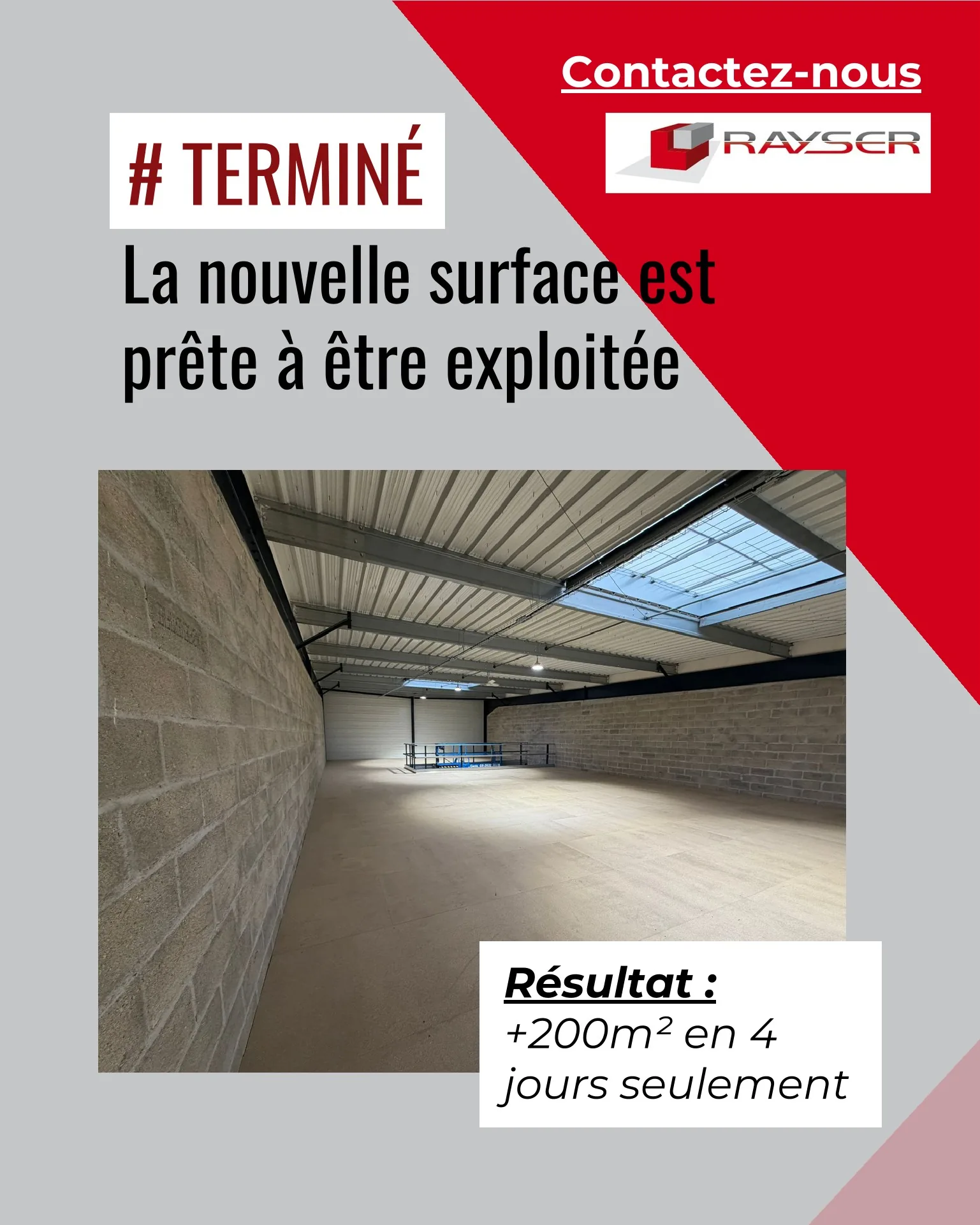 Réalisation Rayser