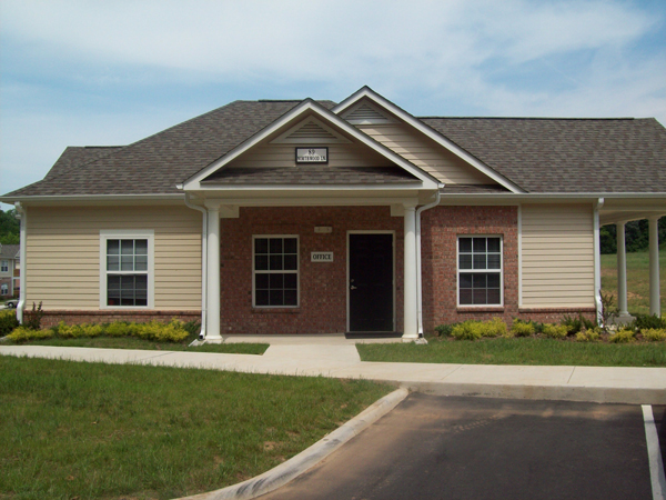 Leasing office exterior