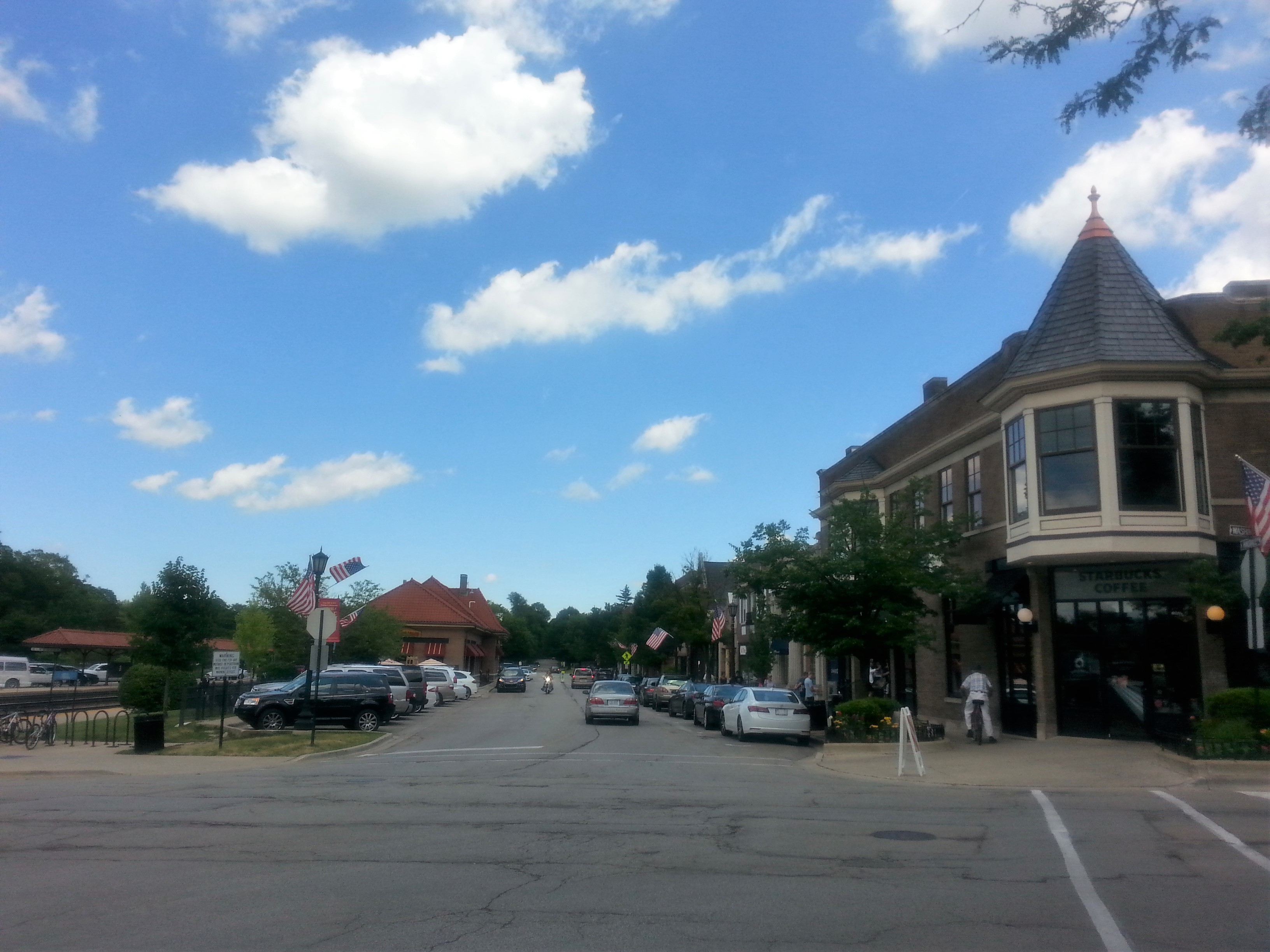 Photograph accompanying the neighborhood guide