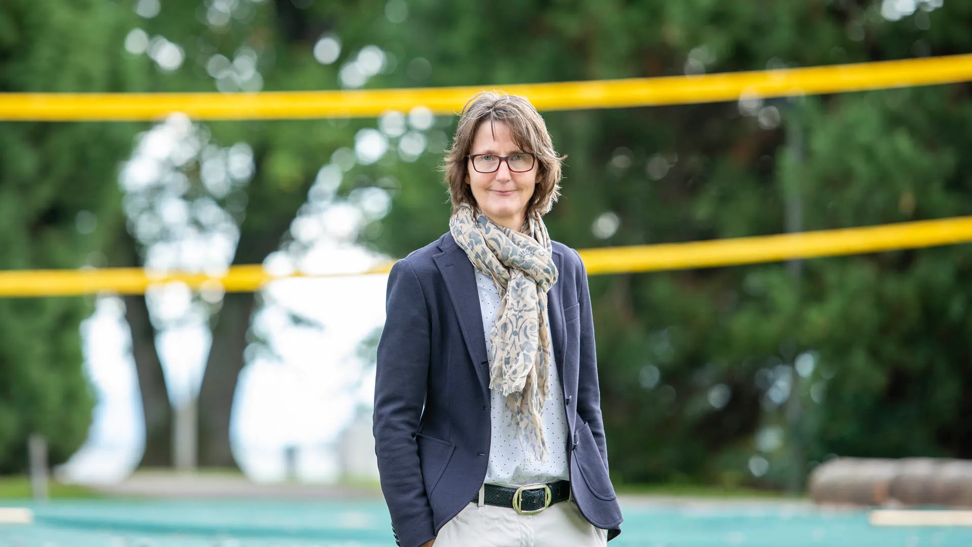 Regula Weber, Sparringpartnerin und Coach der Business Weberei, im Freien