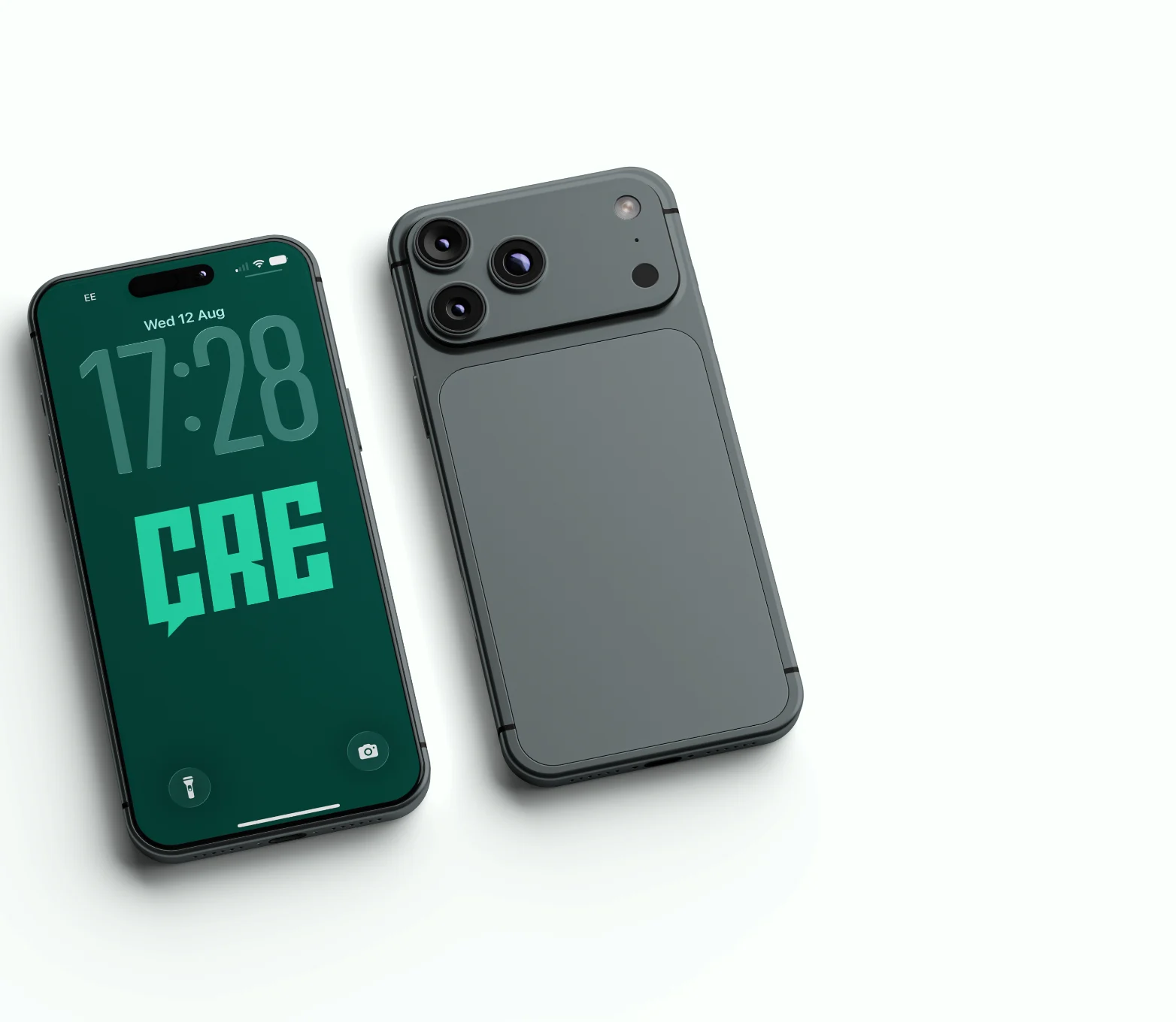 Two CRE-branded business smartphones