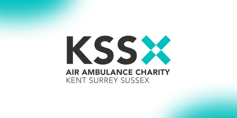 KSS Air Ambulance Charity Kent Surrey Sussex logo