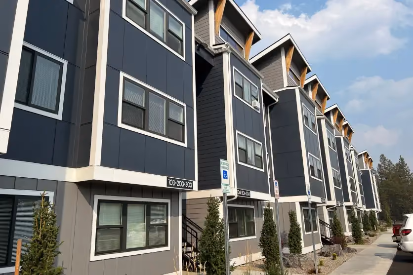 Exterior view of community