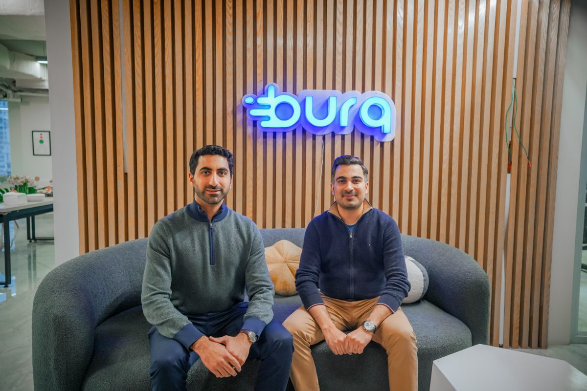 Founders under the Burq sign
