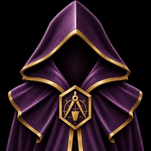 Guild cape portrait of The Architect