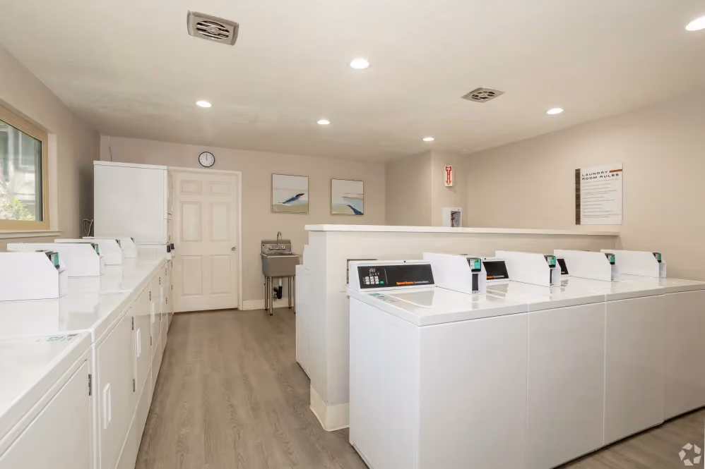 On-site laundry facility