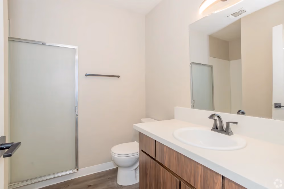 Bathroom with shower