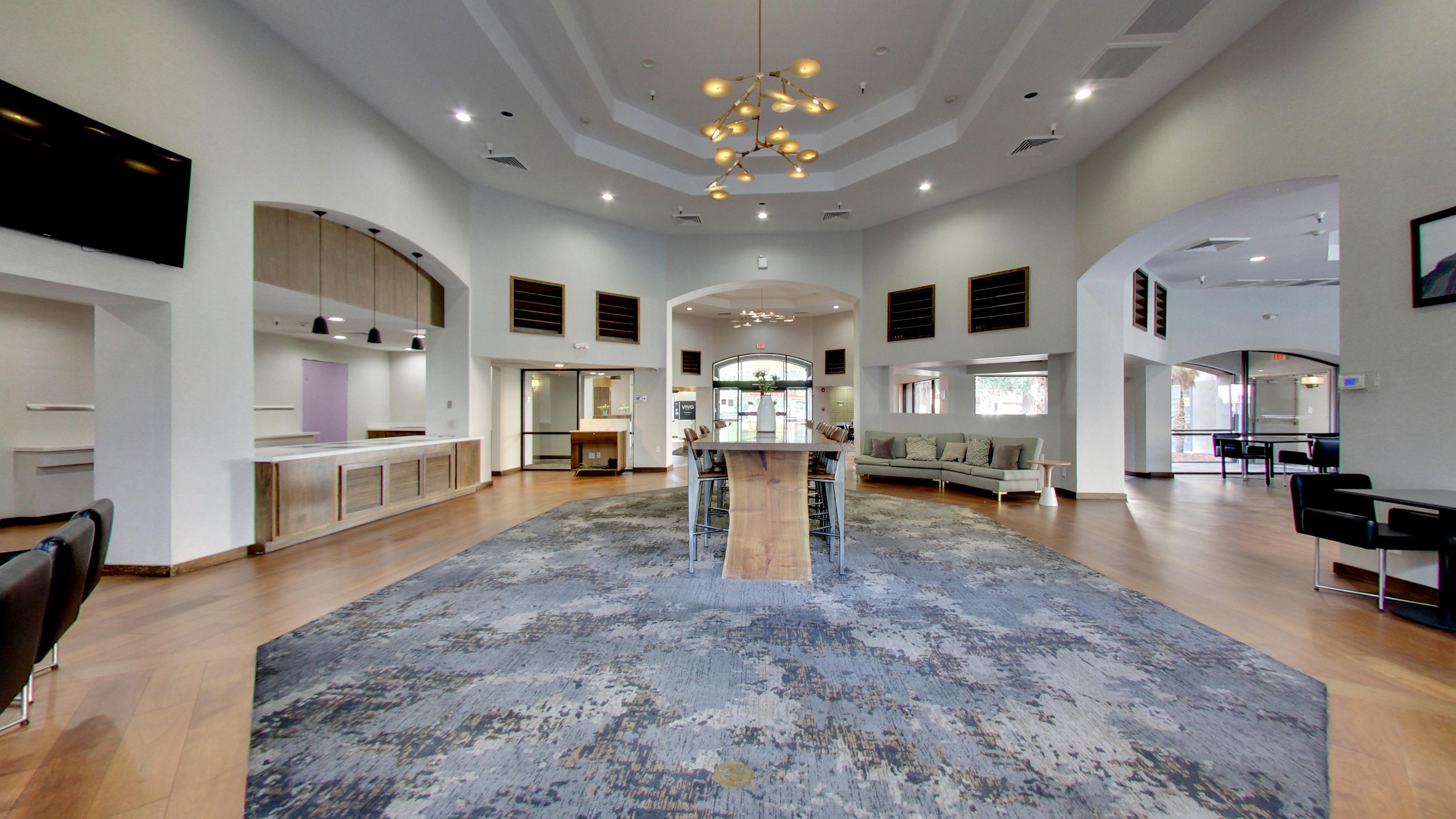 Lounge area