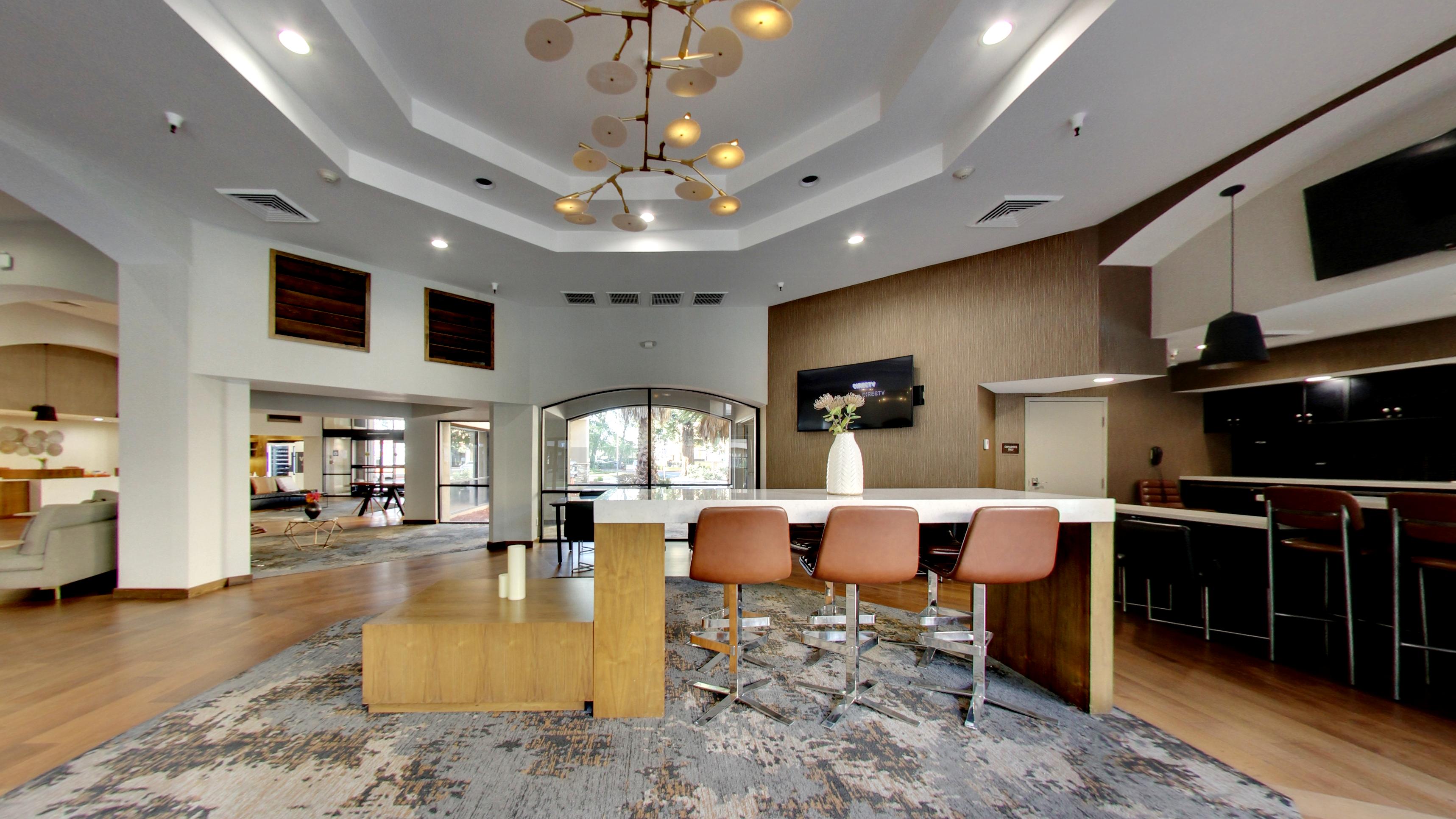 Lounge area