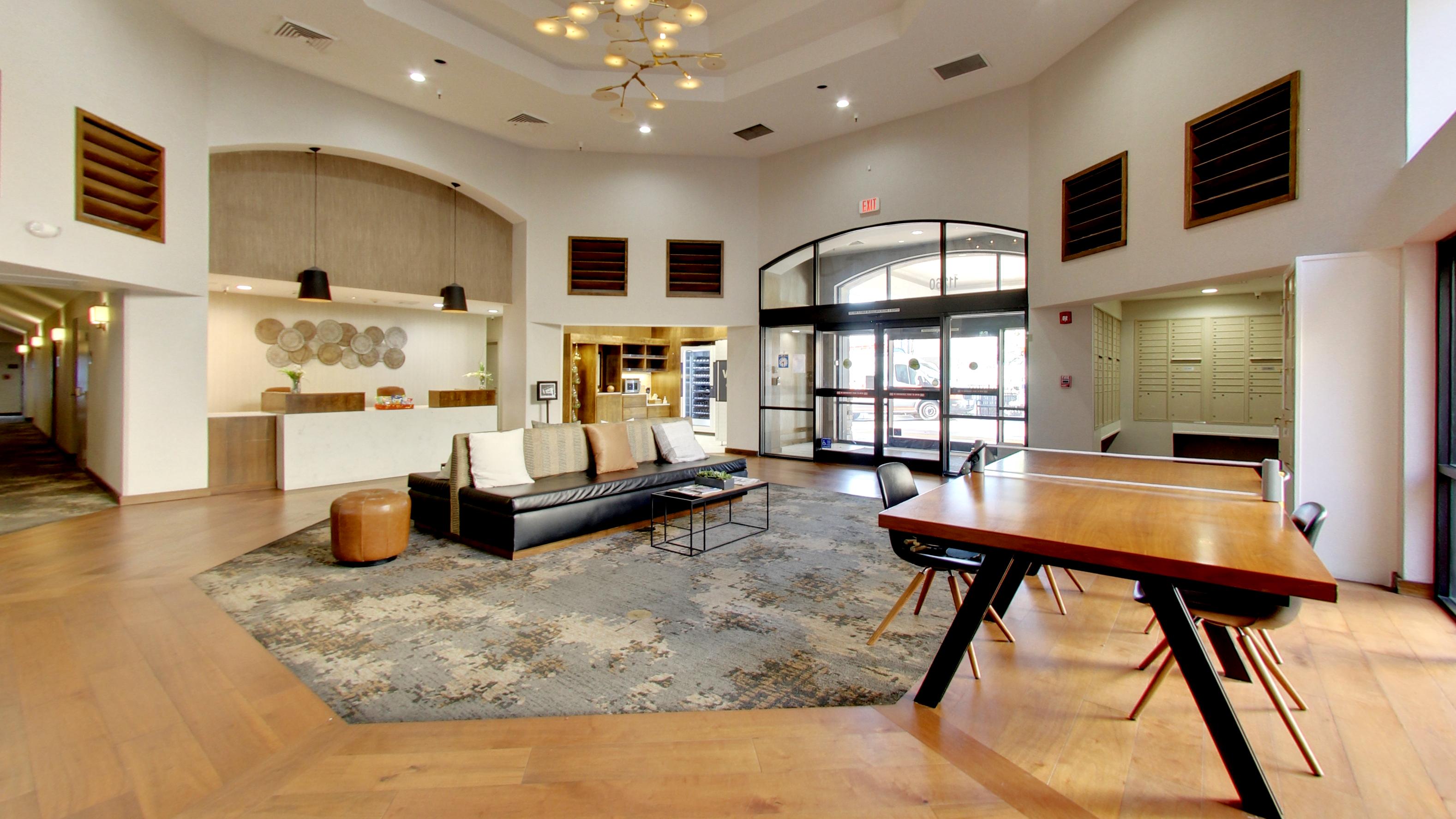 Lounge area