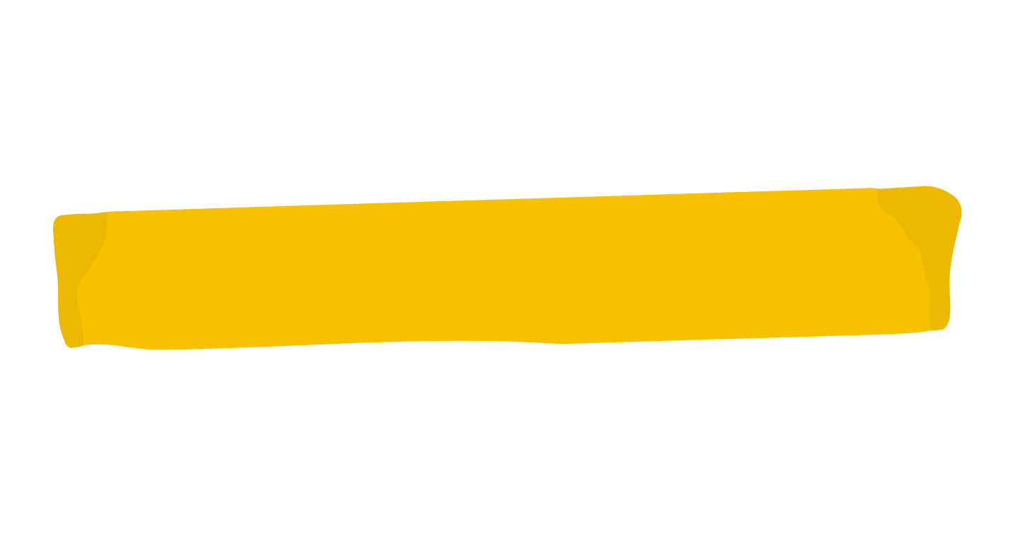Illustration yellow highlight mark