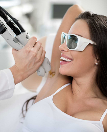 Advanced laser hair removal treatment at Bellazuli medical spa Tallahassee