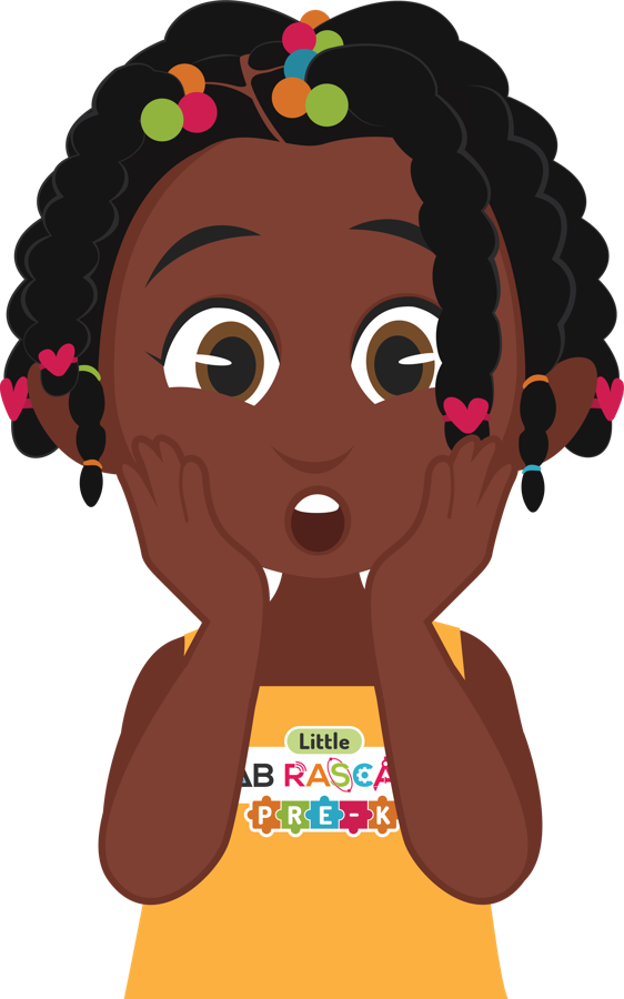 Illustrated Lab Rascals student character
