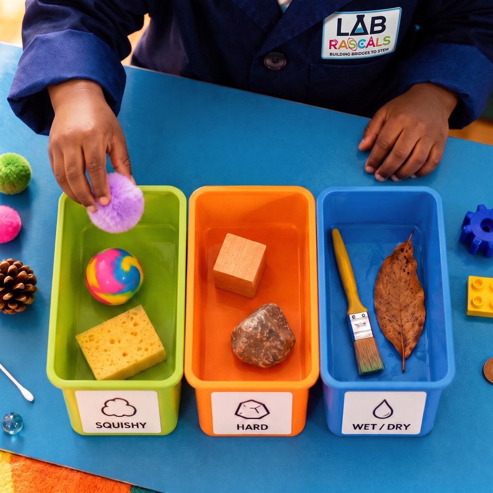 Hands-on properties of matter classroom activity