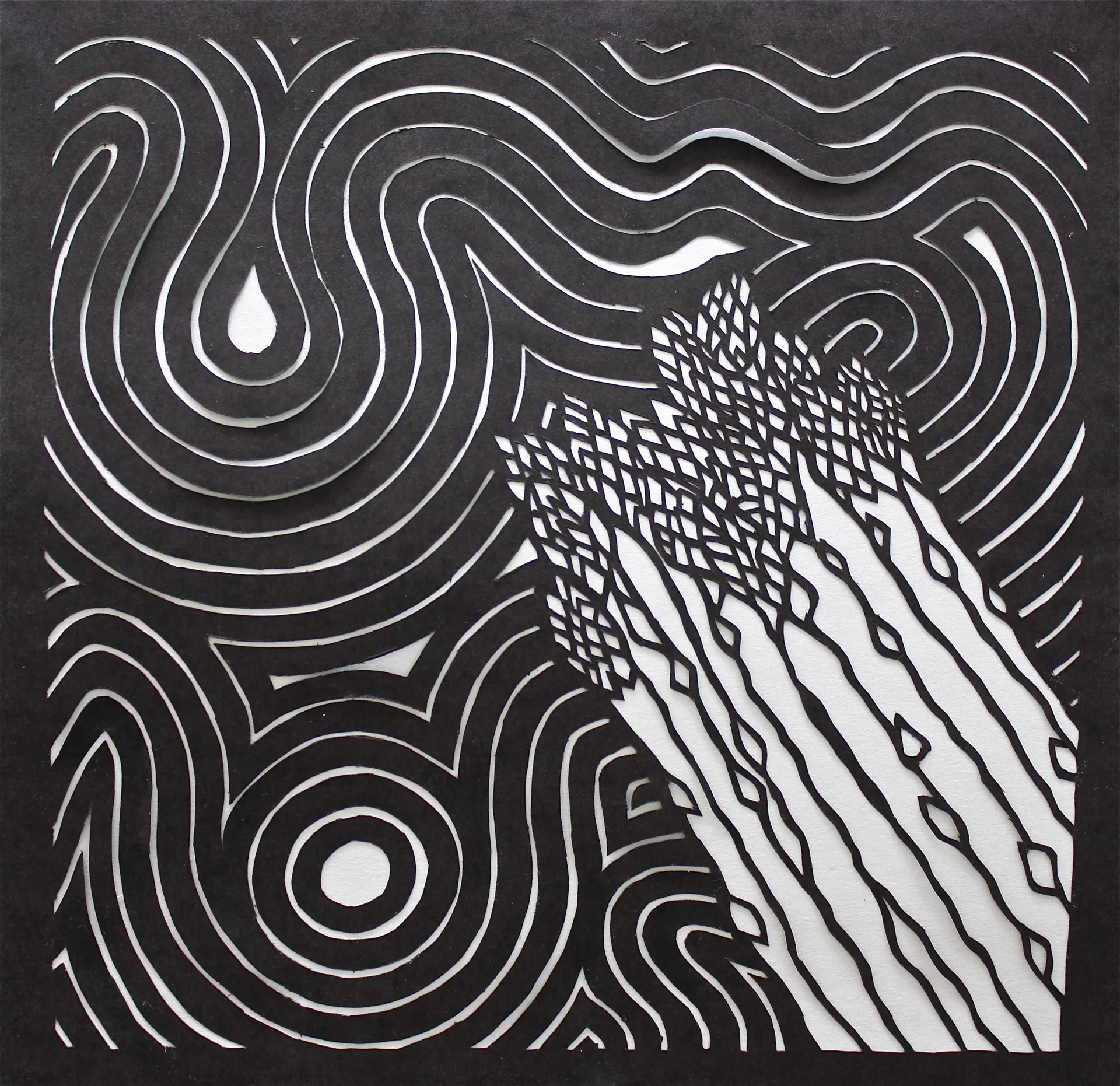 Cut Paper Drawing | 04
