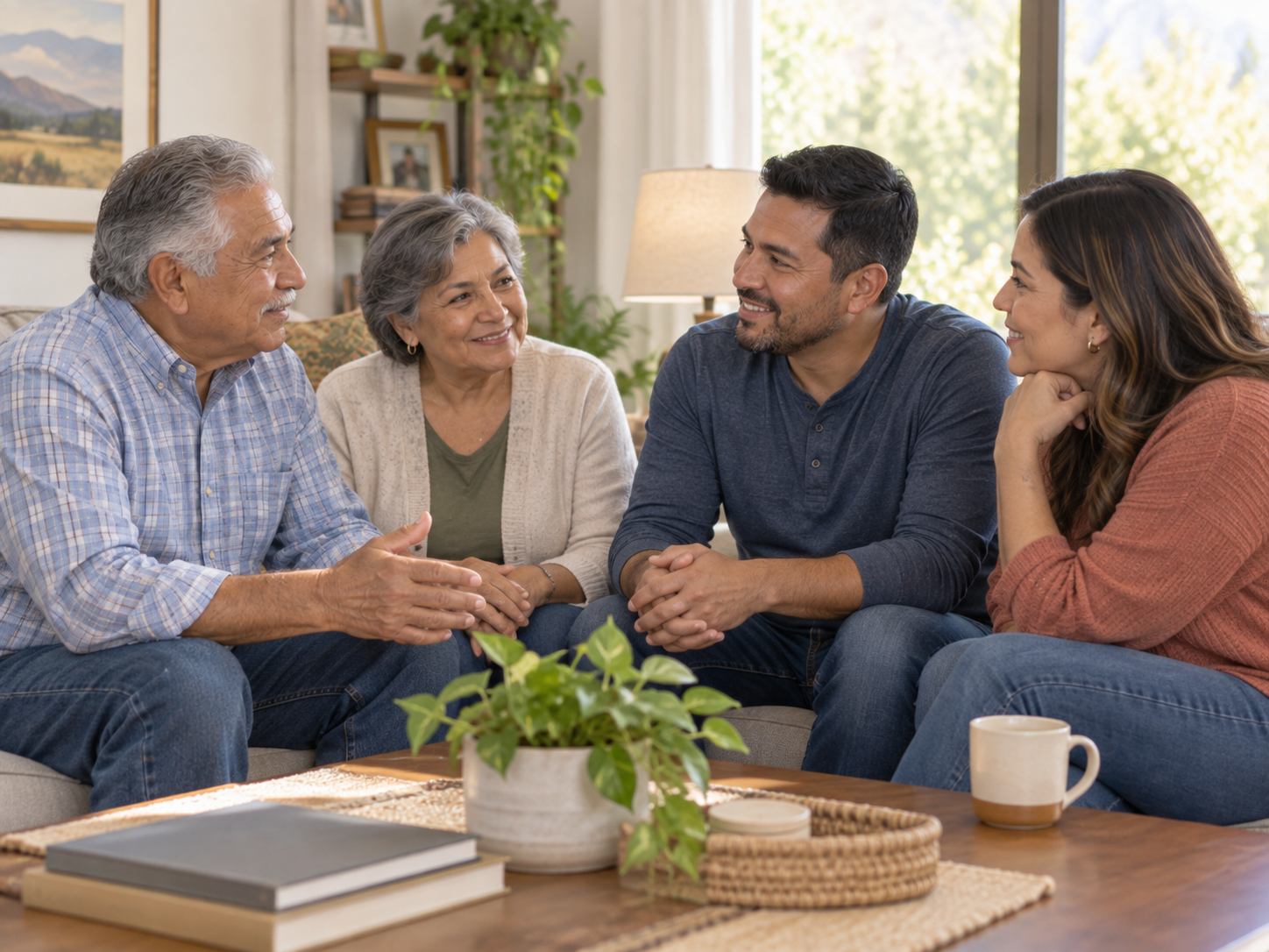Family representing different estate planning circumstances