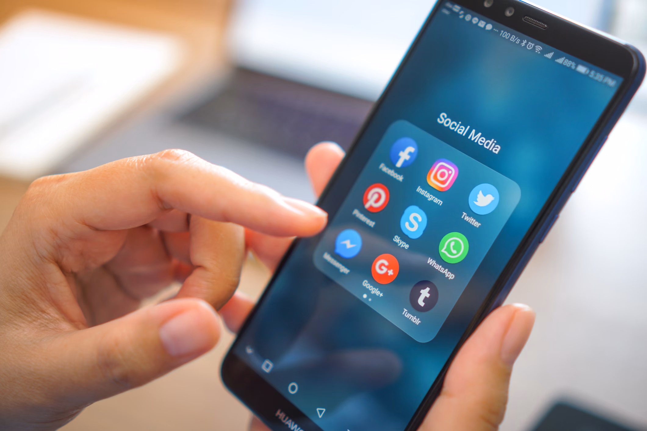 Social media content maken
