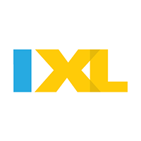 IXL company logo with a blue letter I and yellow letters X and L.