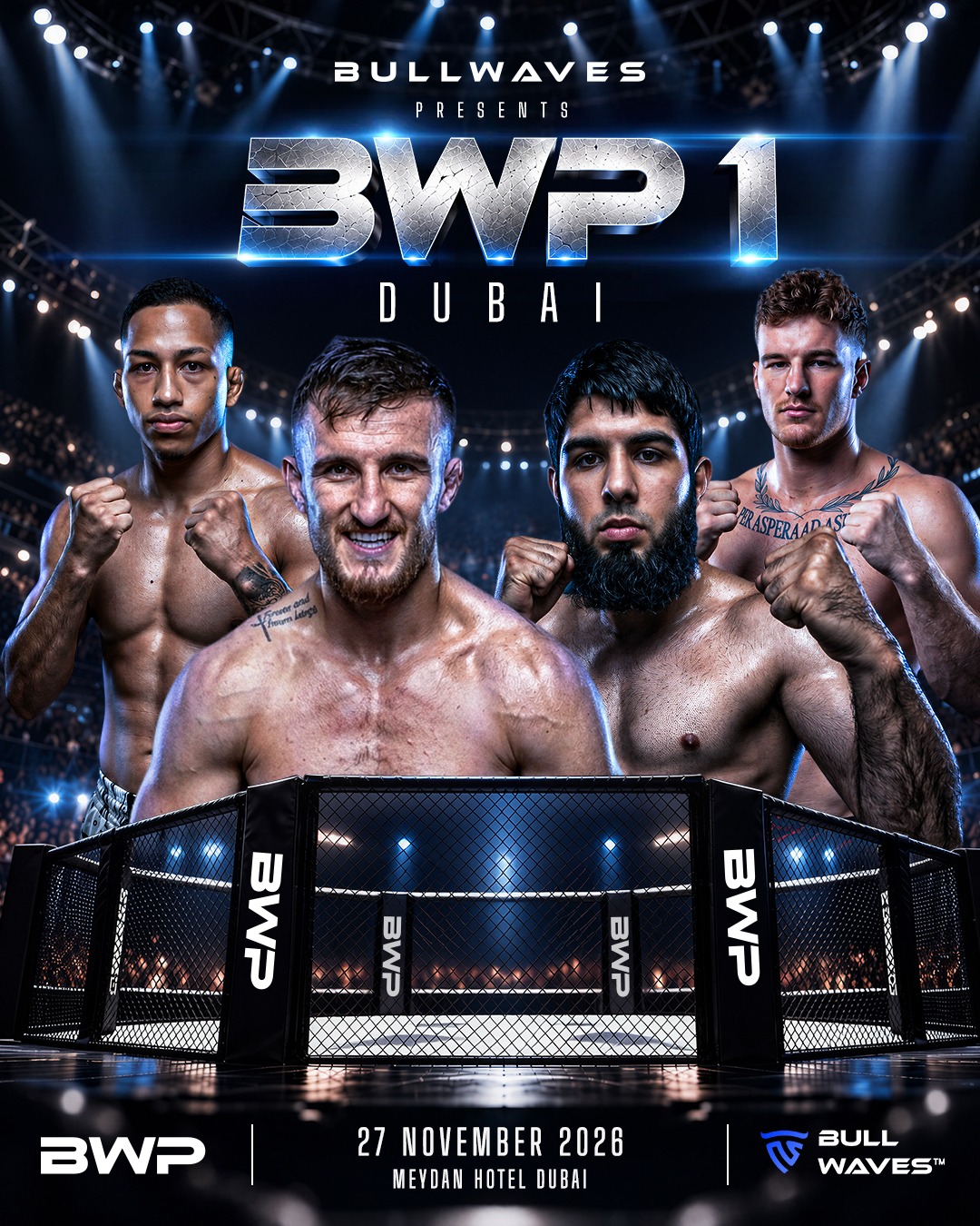 BWP 1 · MMA Fight Night Dubai poster