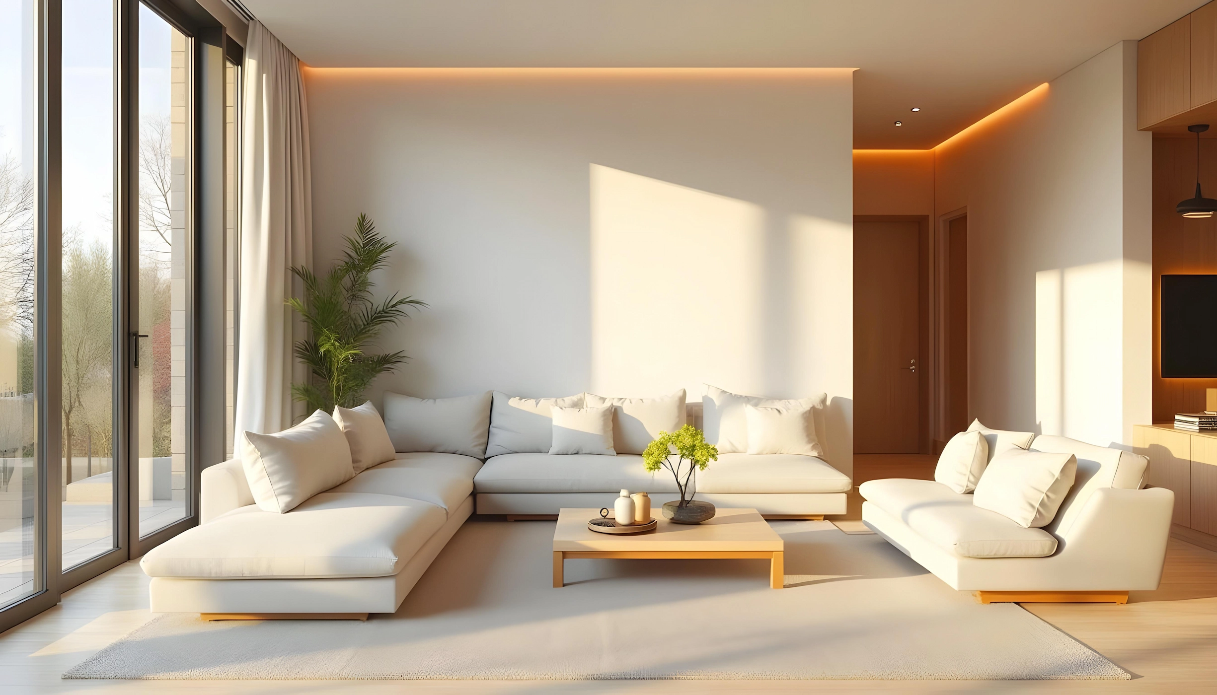 The Birch Residence Living Room