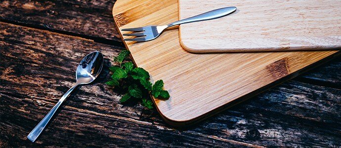 The fork is used for stabbing while the spoon is used for scooping, serving very different purposes.