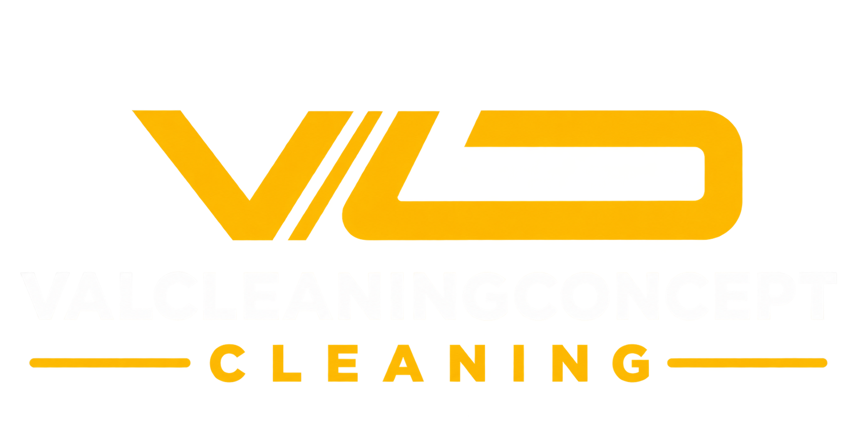 Yellow Logo 'VLD' of val'cleaningconcept brand.