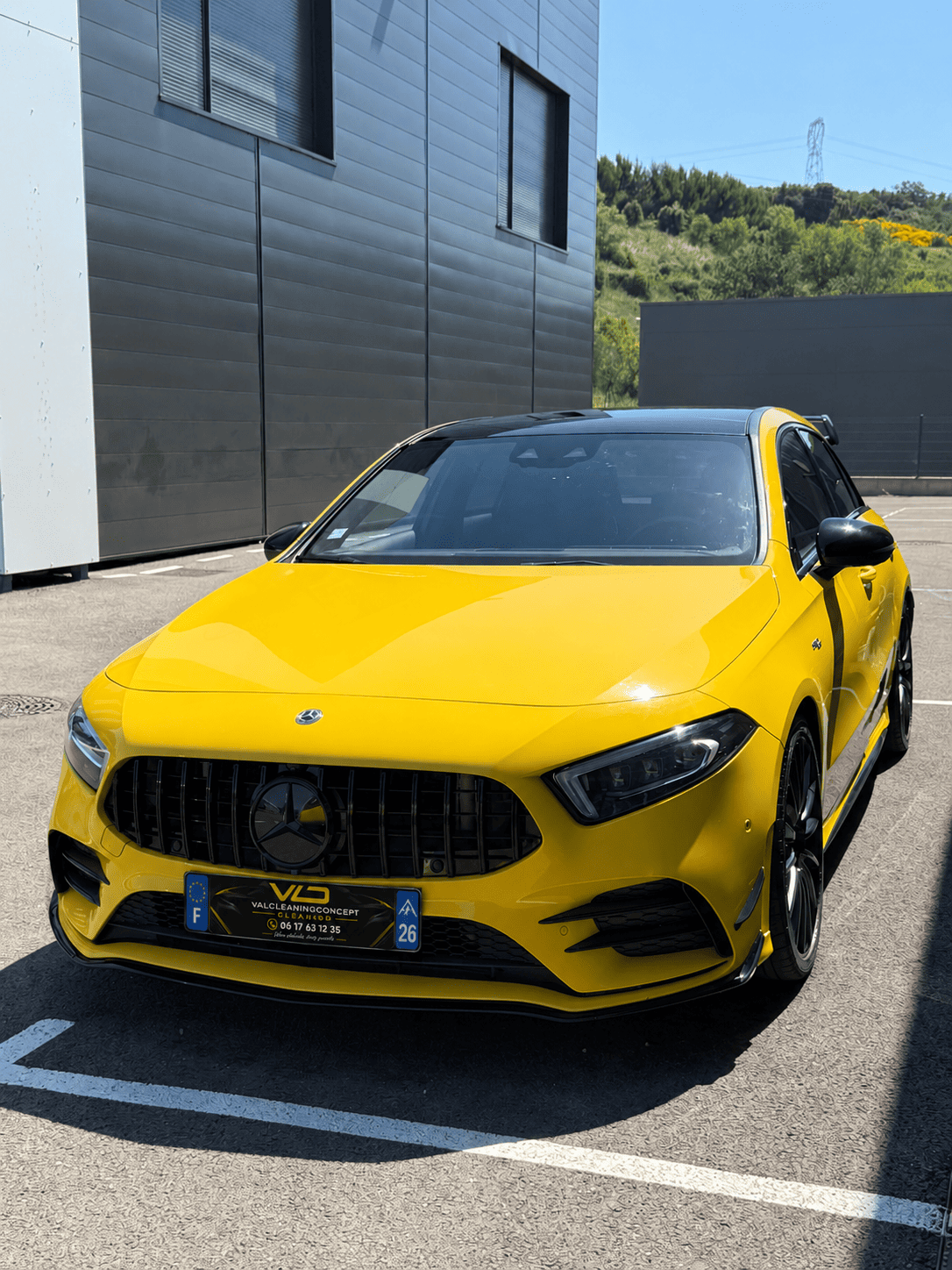 Yellow car