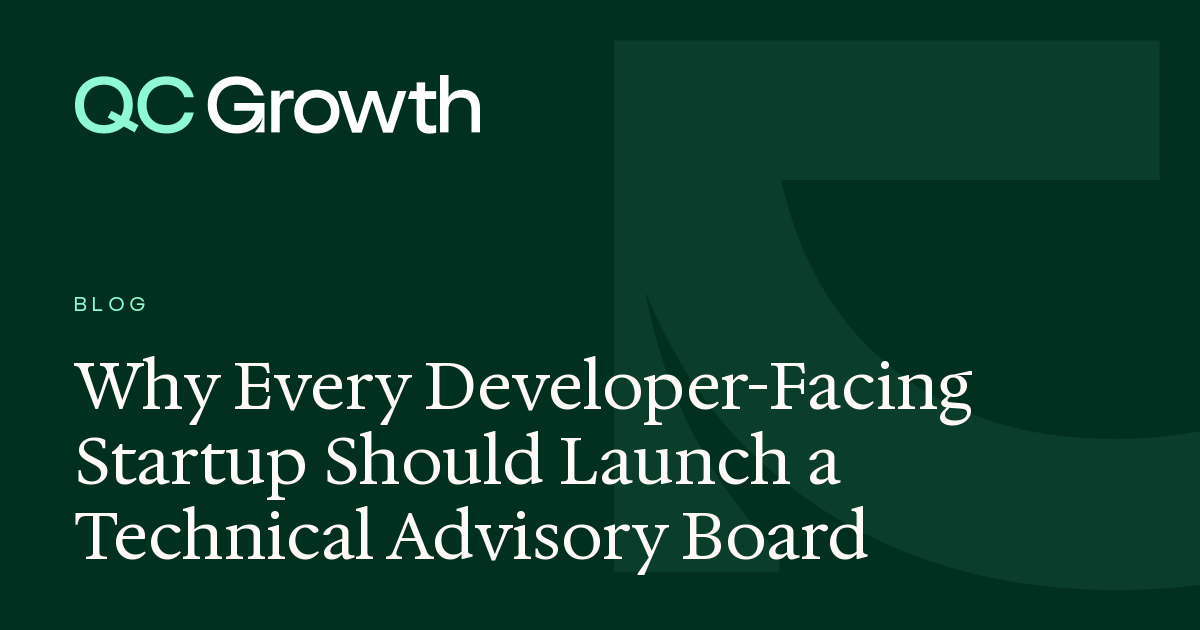 Why Every Developer-Facing Startup Should Launch a Technical Advisory Board