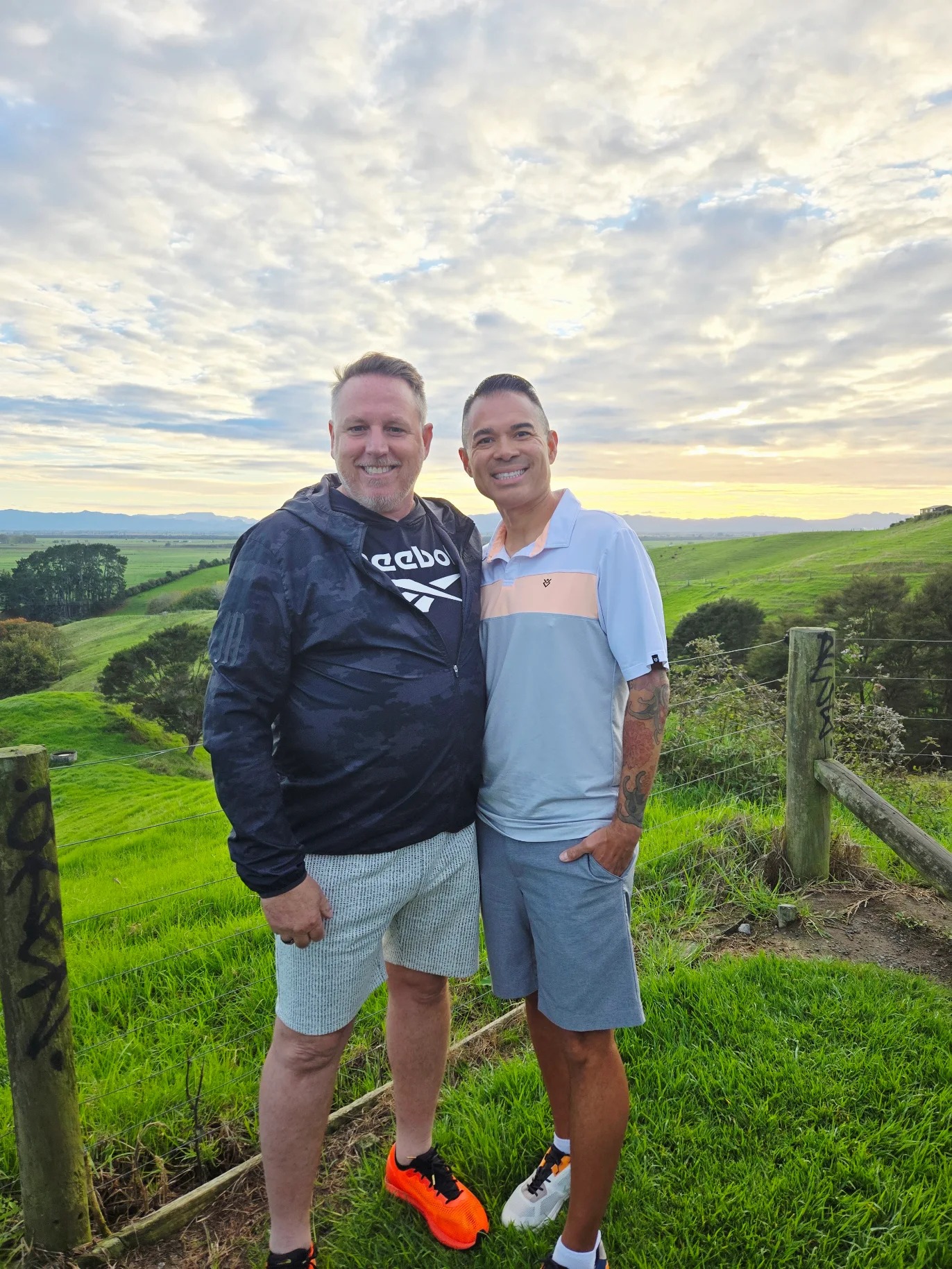 John and Jarrod on their New Zealand and Australia journey