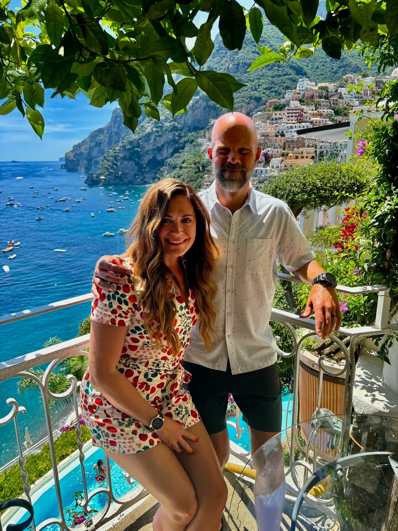 Kelly Capellas on her Italy honeymoon