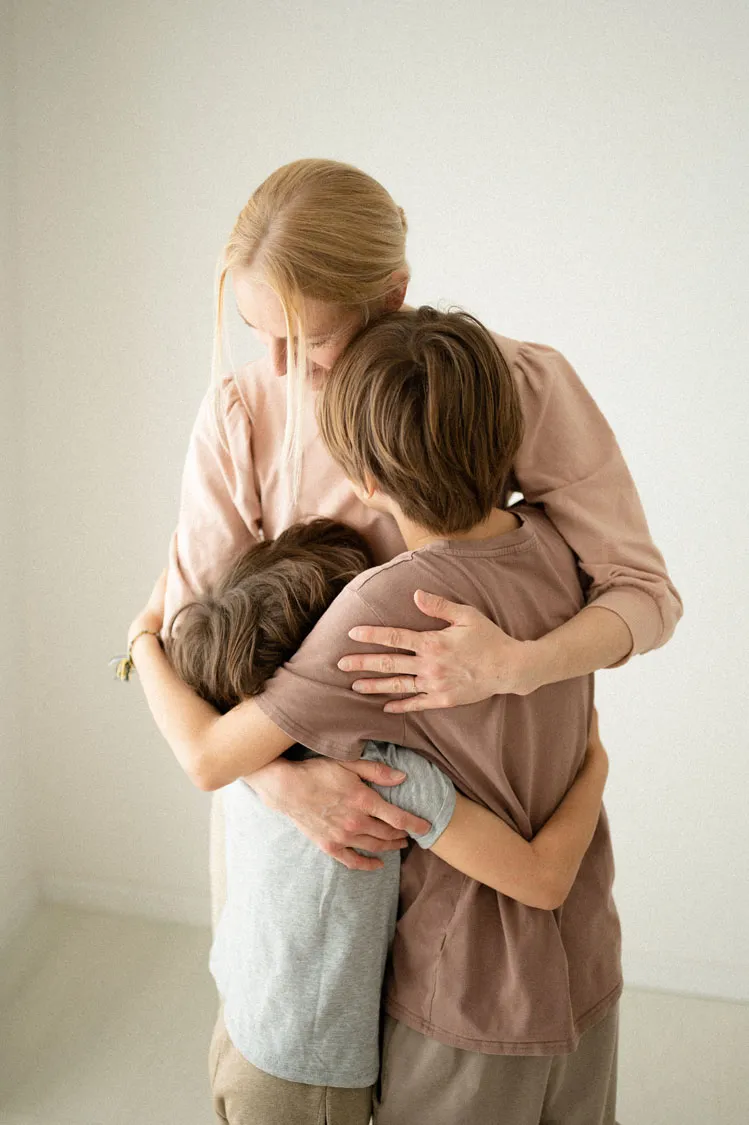 Florina Amacher con bambini