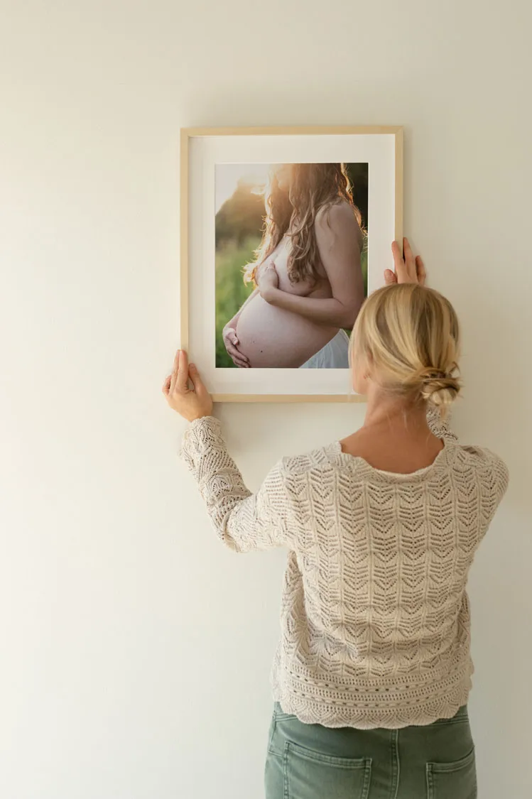 Florina Amacher nel suo studio fotografico