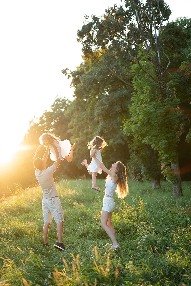 Servizio fotografico famiglia