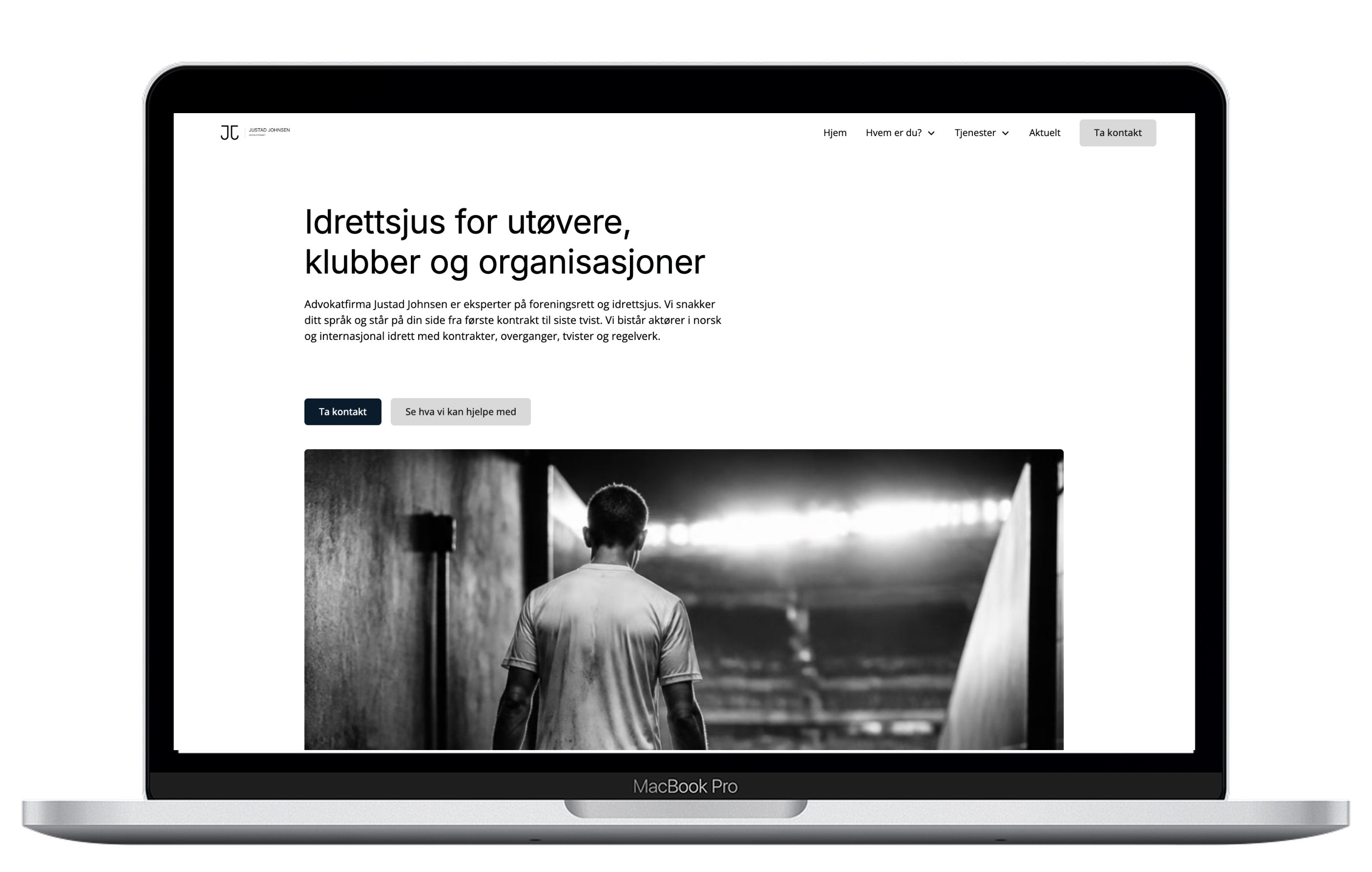Ny nettside for advokatfirma