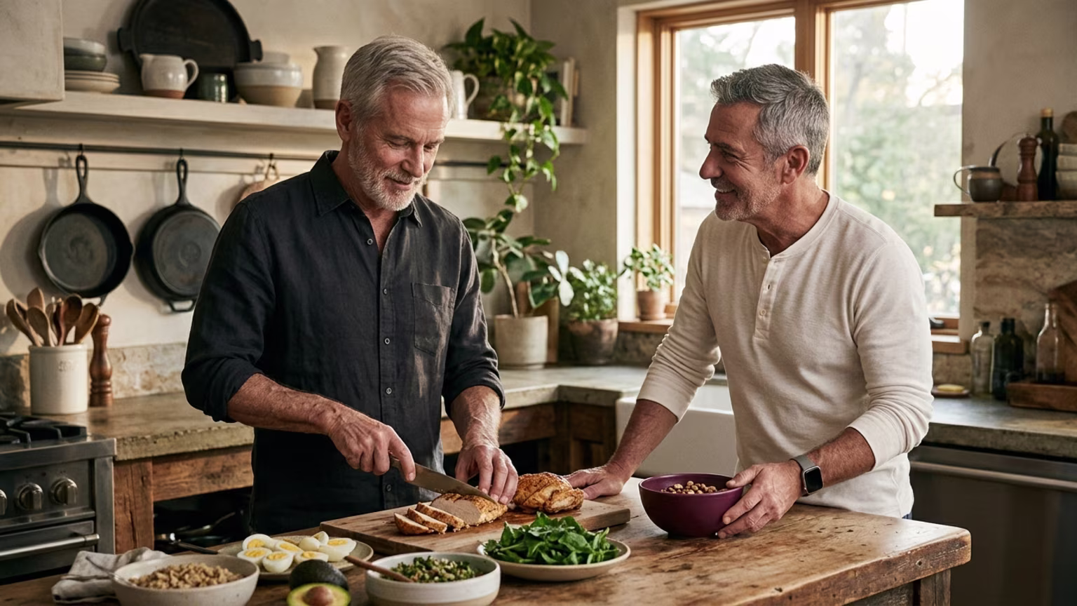 Higher-Protein Weight-Loss Strategies Preserve Function and Lean Mass in Older Men